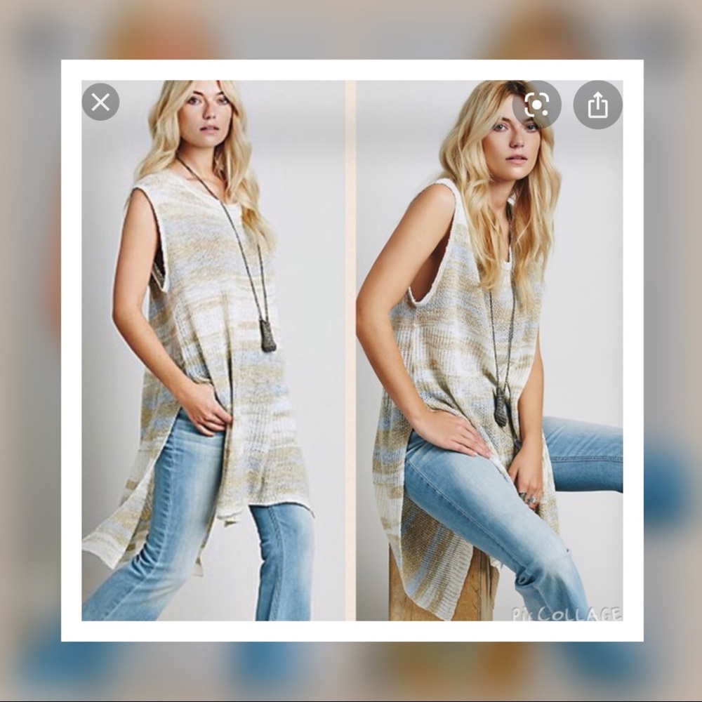 Free People always sunny days tunic